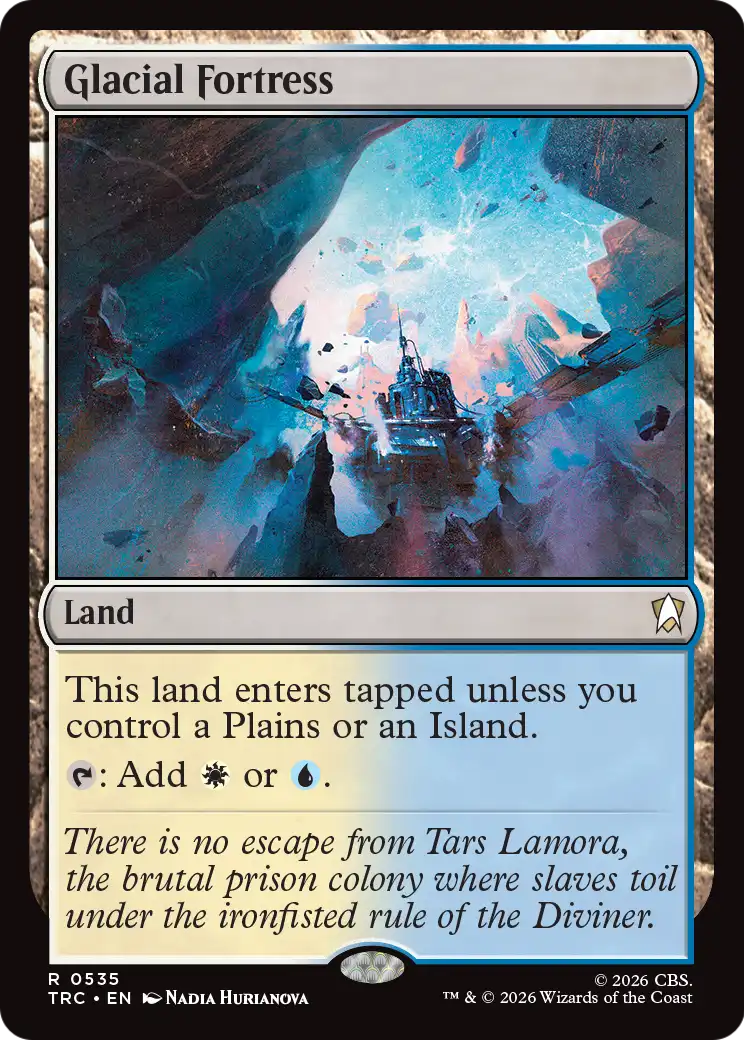 Glacial Fortress (Surge Foil) [Star Trek Commander] | Galaxy Games LLC