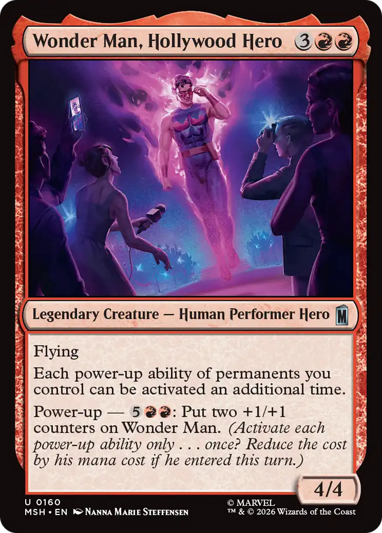 Wonder Man, Hollywood Hero [Marvel Super Heroes] | Galaxy Games LLC