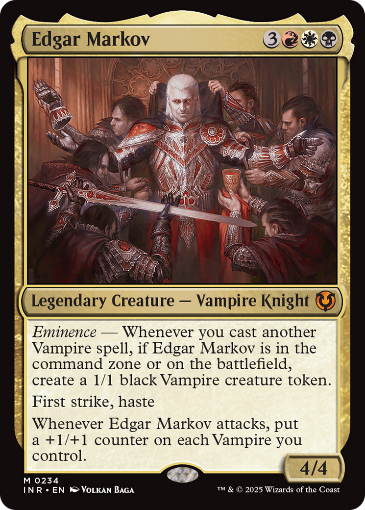 Edgar Markov [Innistrad Remastered] | Galaxy Games LLC