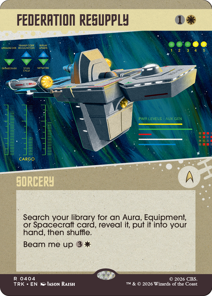 Federation Resupply (Showcase) [Star Trek] | Galaxy Games LLC