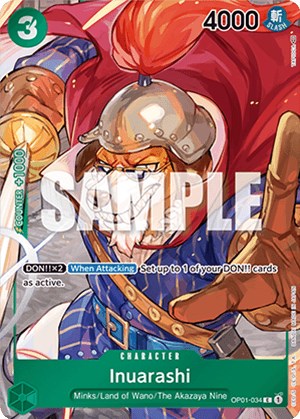 Inuarashi (Box Topper) [Romance Dawn] | Galaxy Games LLC
