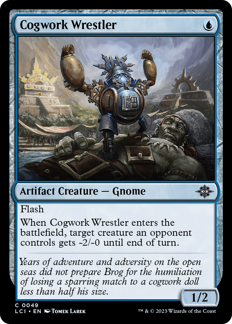 Cogwork Wrestler [The Lost Caverns of Ixalan] | Galaxy Games LLC