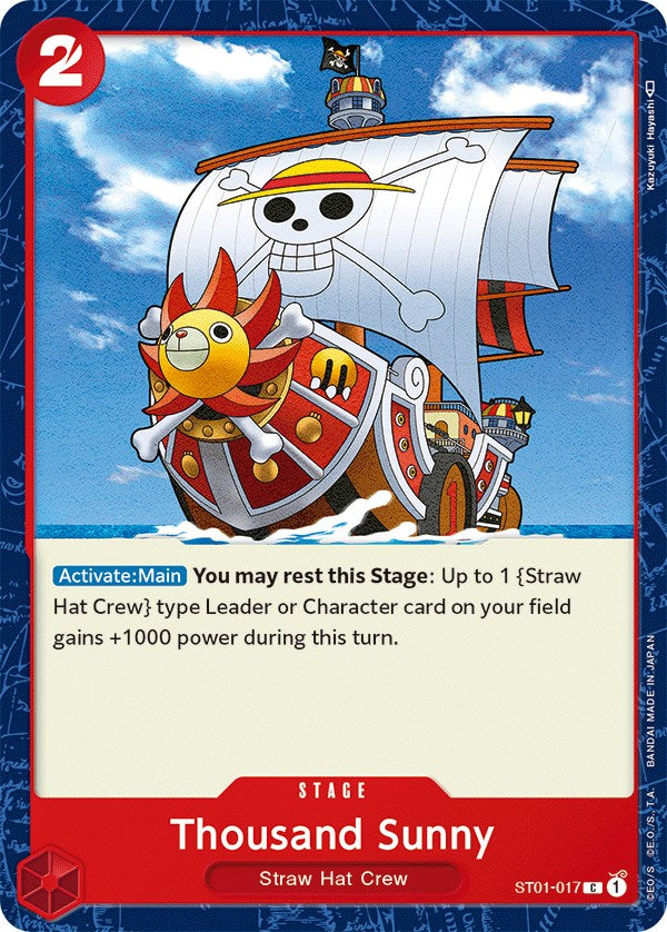 Thousand Sunny [Starter Deck: Straw Hat Crew] | Galaxy Games LLC