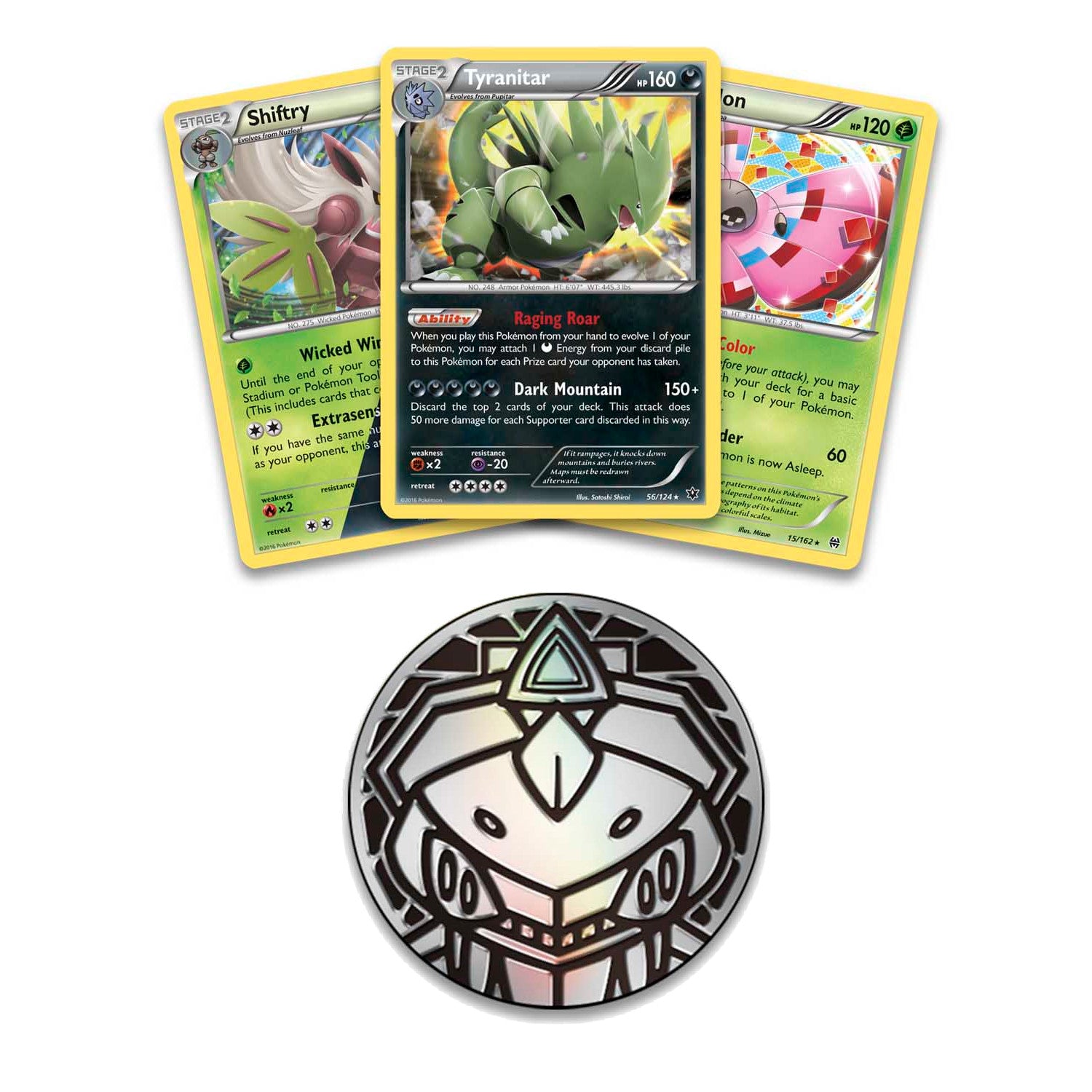 Knock Out Collection (Tyranitar, Shiftry, and Vivillon) | Galaxy Games LLC