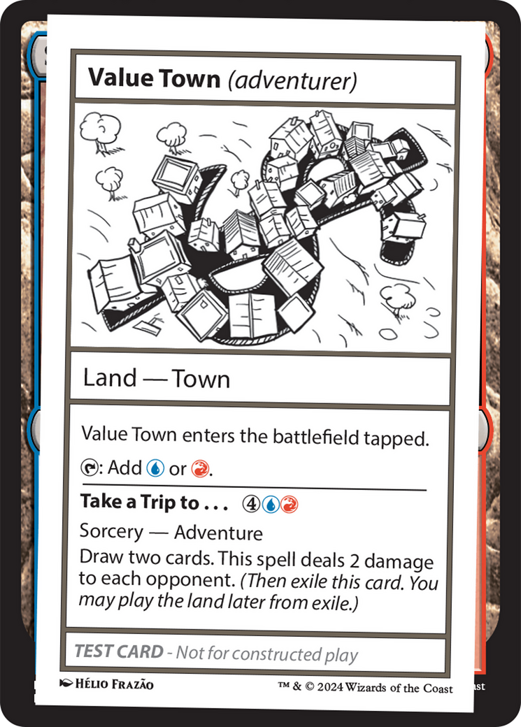 Value Town (adventurer) [Mystery Booster 2 Playtest Cards] | Galaxy Games LLC