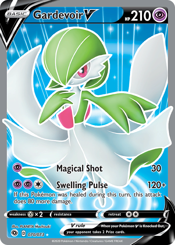 Gardevoir V (070/073) [Sword & Shield: Champion's Path] | Galaxy Games LLC