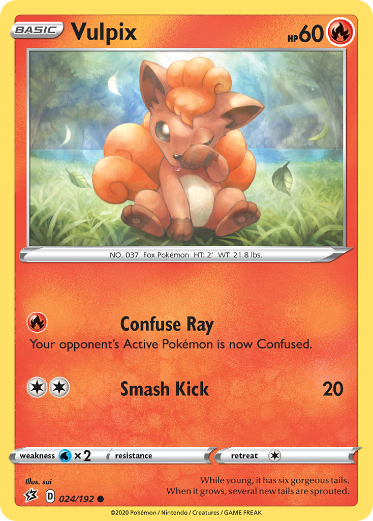 Vulpix (024/192) [Sword & Shield: Rebel Clash] | Galaxy Games LLC