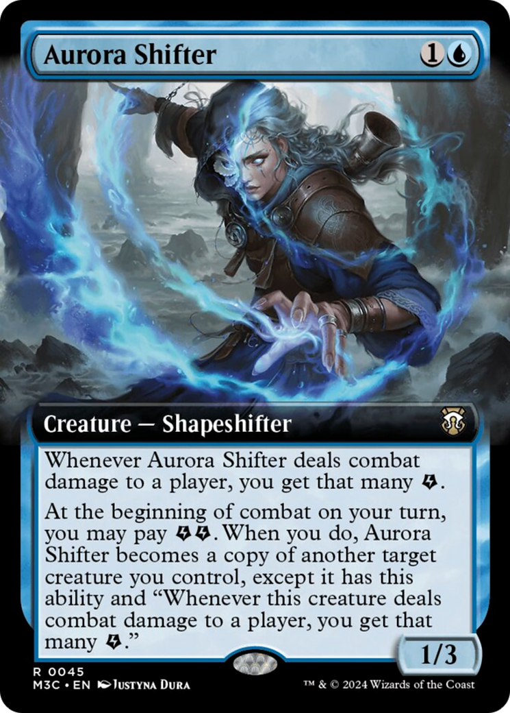 Aurora Shifter (Extended Art) [Modern Horizons 3 Commander] | Galaxy Games LLC