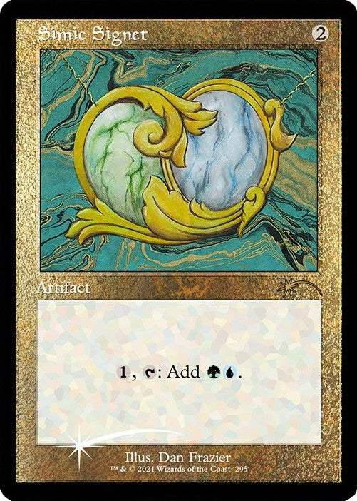 Simic Signet (Retro) (Foil Etched) [Secret Lair Drop Series] | Galaxy Games LLC