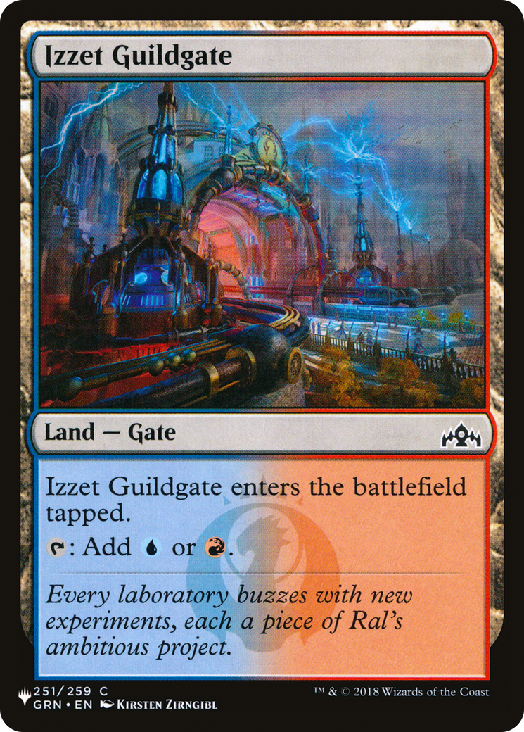 Izzet Guildgate [The List] | Galaxy Games LLC