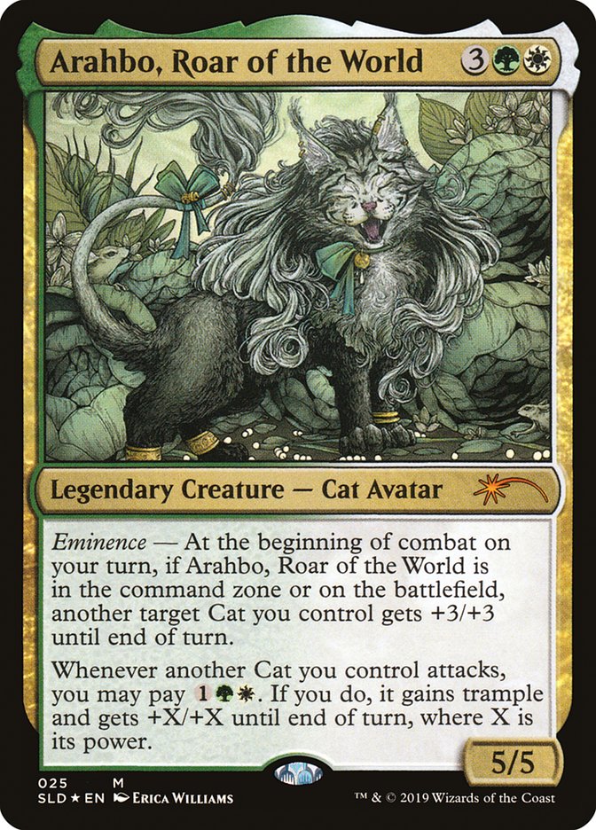 Arahbo, Roar of the World [Secret Lair Drop Series] | Galaxy Games LLC