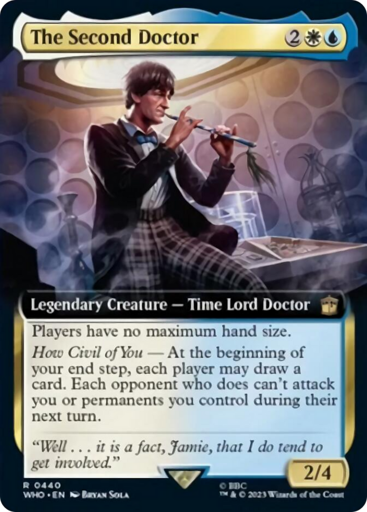 The Second Doctor (Extended Art) [Doctor Who] | Galaxy Games LLC