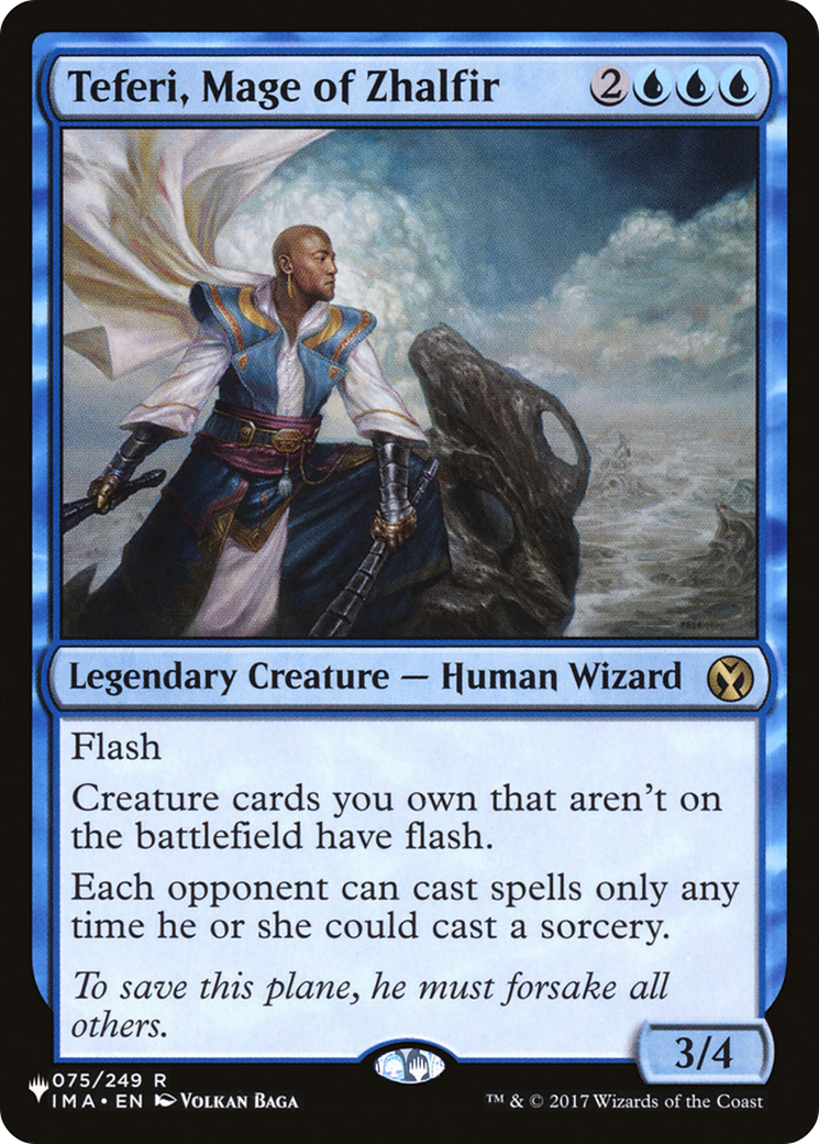 Teferi, Mage of Zhalfir [The List] | Galaxy Games LLC