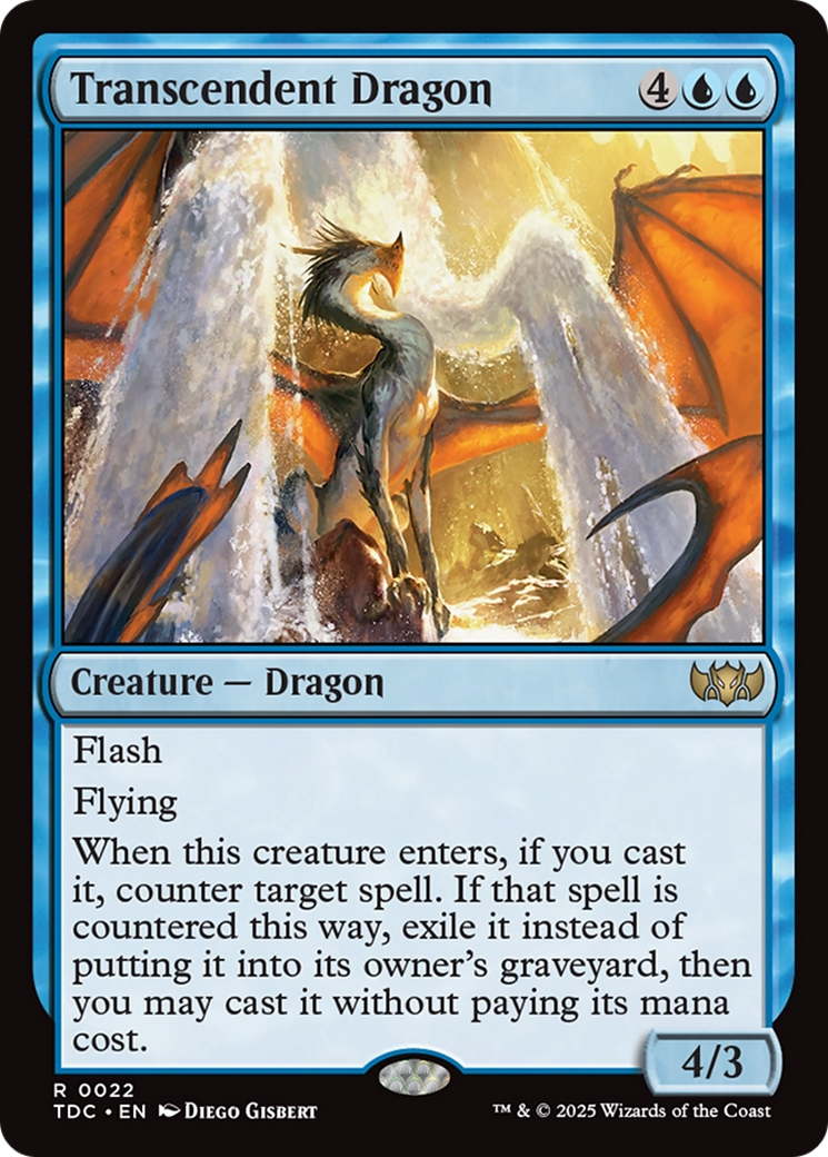 Transcendent Dragon [Tarkir: Dragonstorm Commander] | Galaxy Games LLC