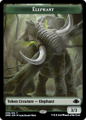 Elephant // Bird Double-Sided Token [Dominaria Remastered Tokens] | Galaxy Games LLC