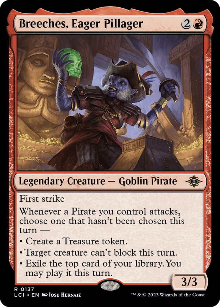 Breeches, Eager Pillager [The Lost Caverns of Ixalan] | Galaxy Games LLC