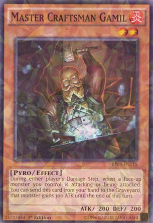 Master Craftsman Gamil [BP03-EN115] Shatterfoil Rare | Galaxy Games LLC