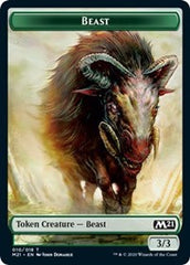 Beast // Griffin Double-Sided Token [Core Set 2021 Tokens] | Galaxy Games LLC