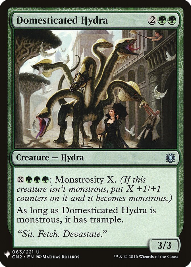 Domesticated Hydra [Mystery Booster] | Galaxy Games LLC