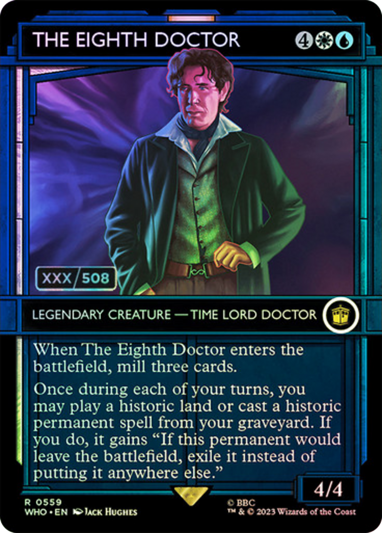 The Eighth Doctor (Serial Numbered) [Doctor Who] | Galaxy Games LLC