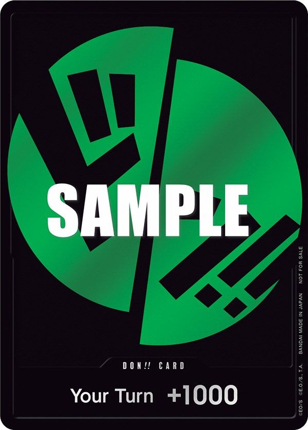 DON!! Card (Green) [One Piece Promotion Cards] | Galaxy Games LLC