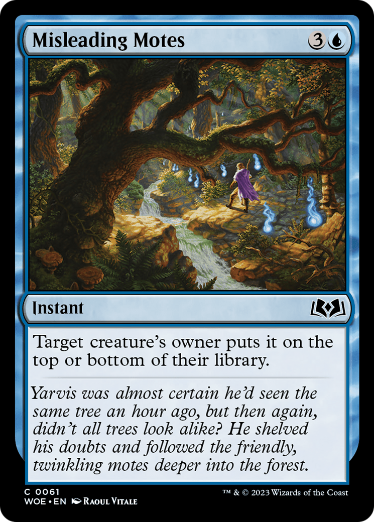 Misleading Motes [Wilds of Eldraine] | Galaxy Games LLC