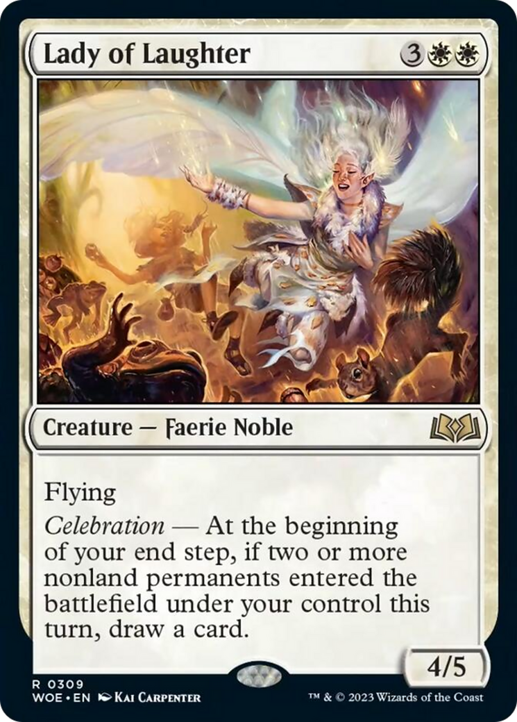 Lady of Laughter [Wilds of Eldraine] | Galaxy Games LLC