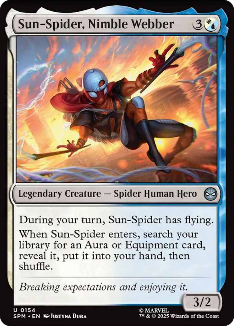 Sun-Spider, Nimble Webber [Marvel's Spider-Man] | Galaxy Games LLC