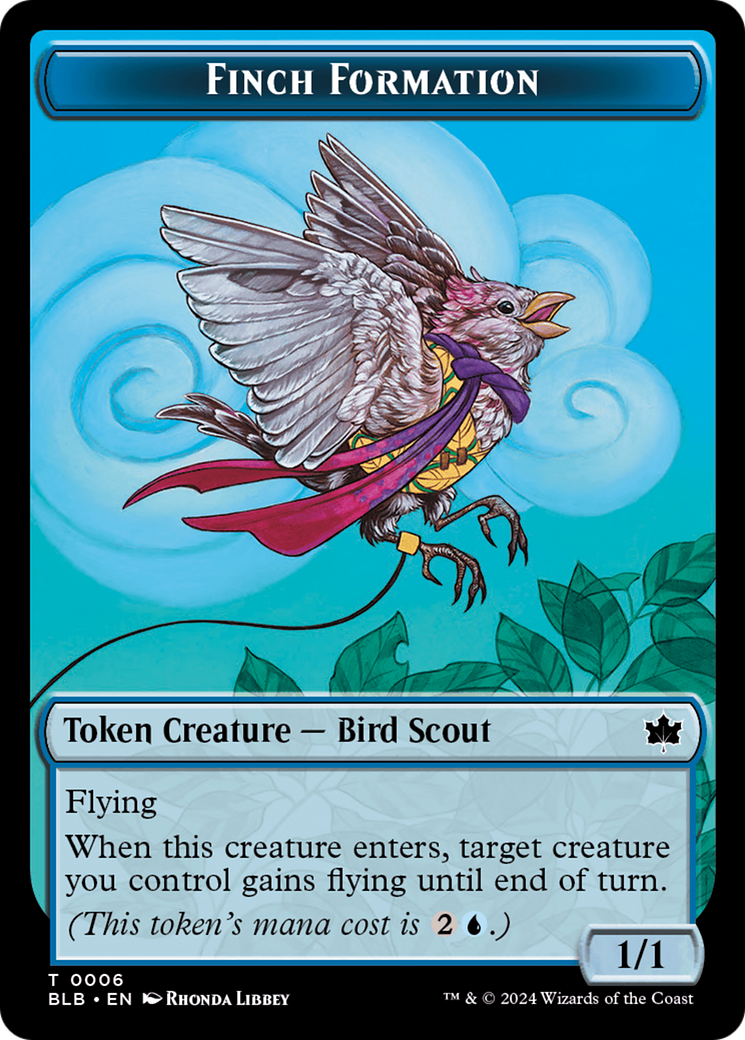 Finch Formation Token [Bloomburrow Tokens] | Galaxy Games LLC