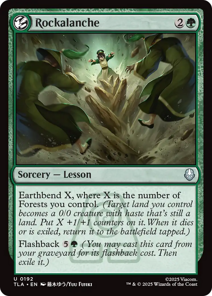 Rockalanche [Avatar: The Last Airbender] | Galaxy Games LLC