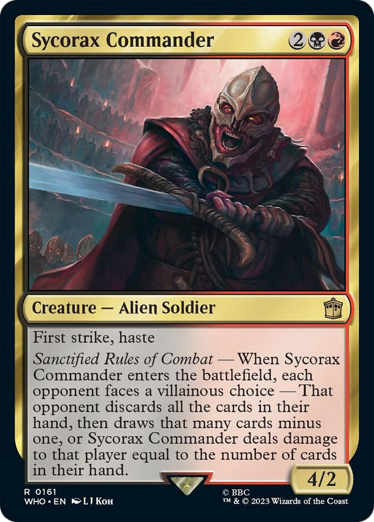 Sycorax Commander [Doctor Who] | Galaxy Games LLC