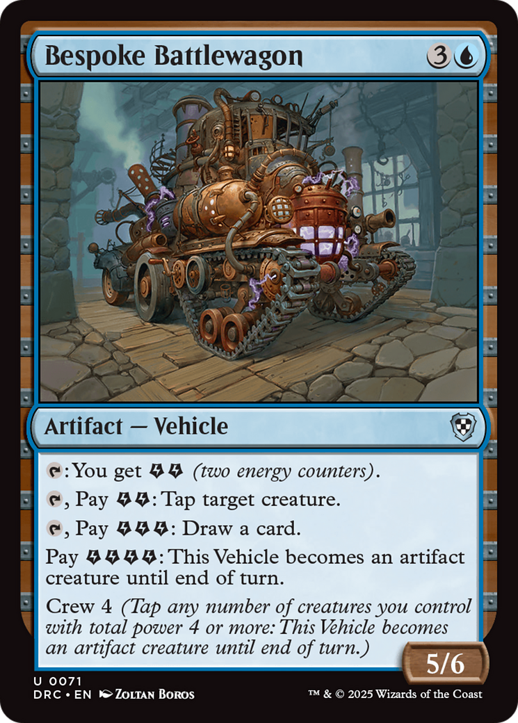 Bespoke Battlewagon [Aetherdrift Commander] | Galaxy Games LLC