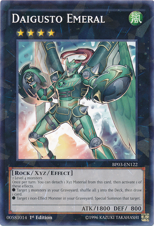 Daigusto Emeral [BP03-EN122] Shatterfoil Rare | Galaxy Games LLC