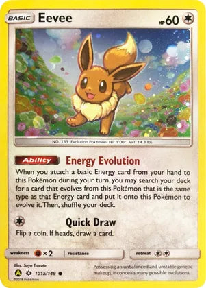 Eevee (101a/149) [Alternate Art Promos] | Galaxy Games LLC