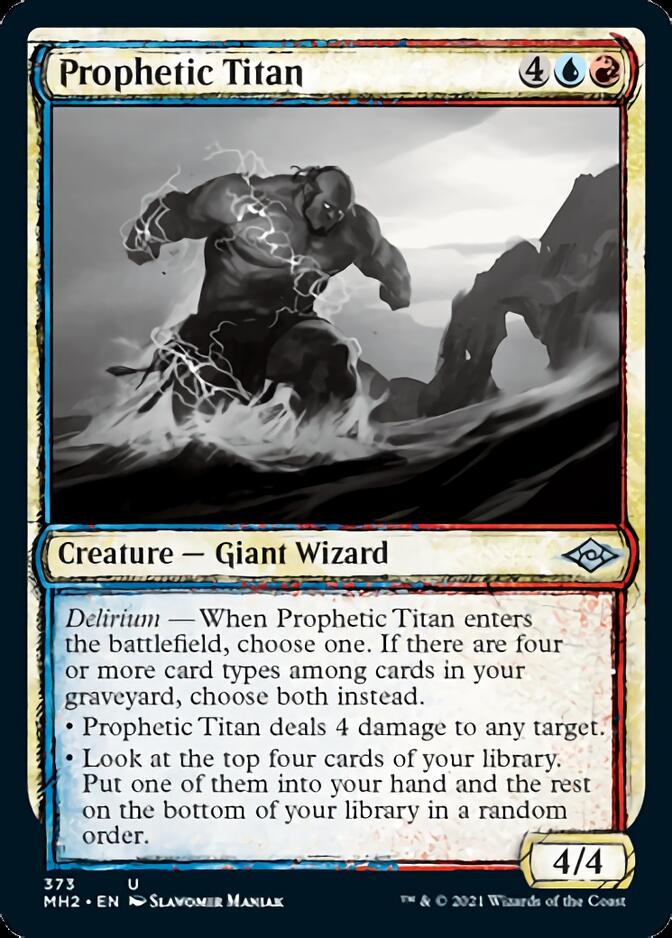 Prophetic Titan (Sketch) [Modern Horizons 2] | Galaxy Games LLC