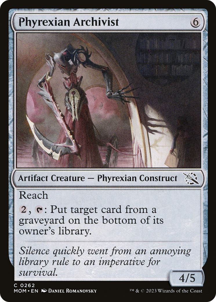 Phyrexian Archivist [March of the Machine] | Galaxy Games LLC