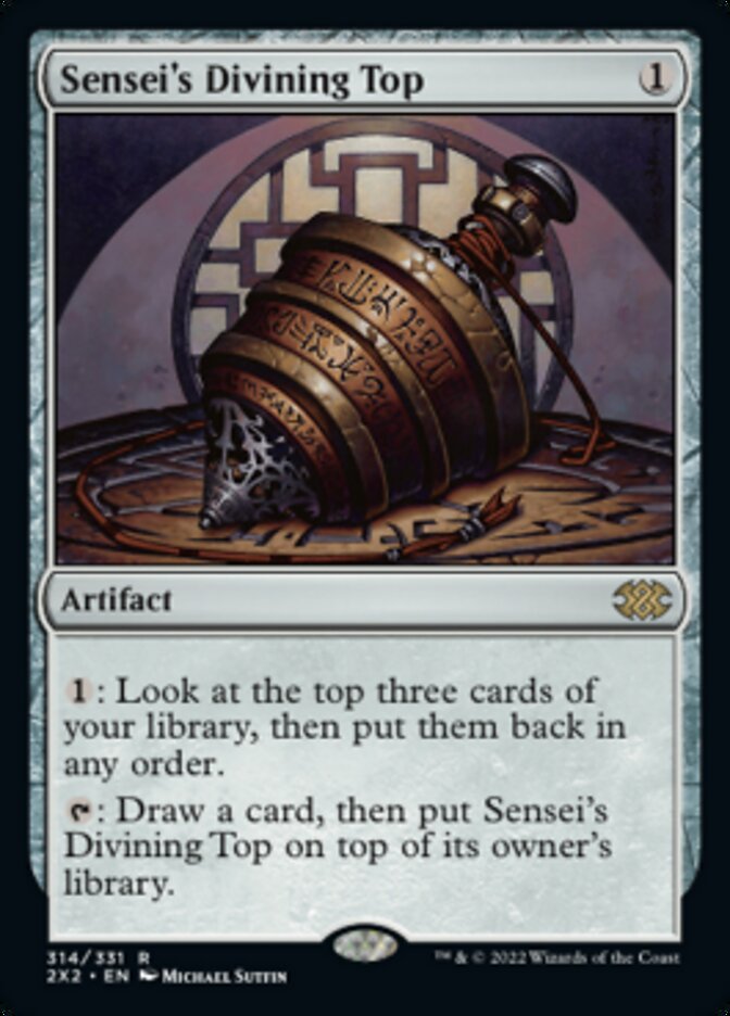 Sensei's Divining Top [Double Masters 2022] | Galaxy Games LLC