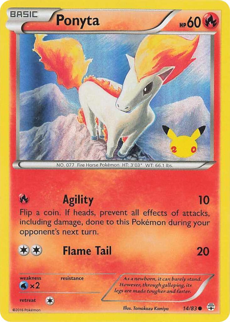 Ponyta (014/083) [Celebrations: 25th Anniversary] | Galaxy Games LLC