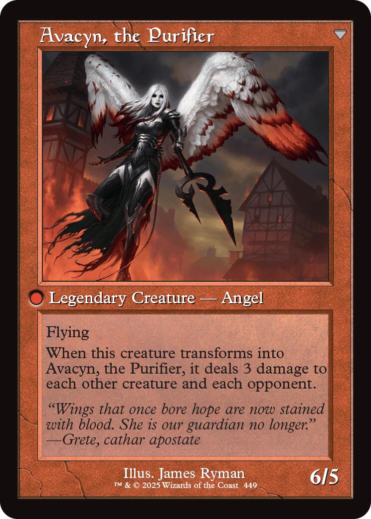 Archangel Avacyn // Avacyn, the Purifier (Retro Frame) [Innistrad Remastered] | Galaxy Games LLC