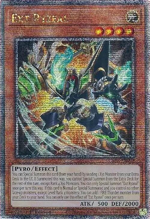 Ext Ryzeal (Quarter Century Secret Rare) [CRBR-EN004] Quarter Century Secret Rare | Galaxy Games LLC