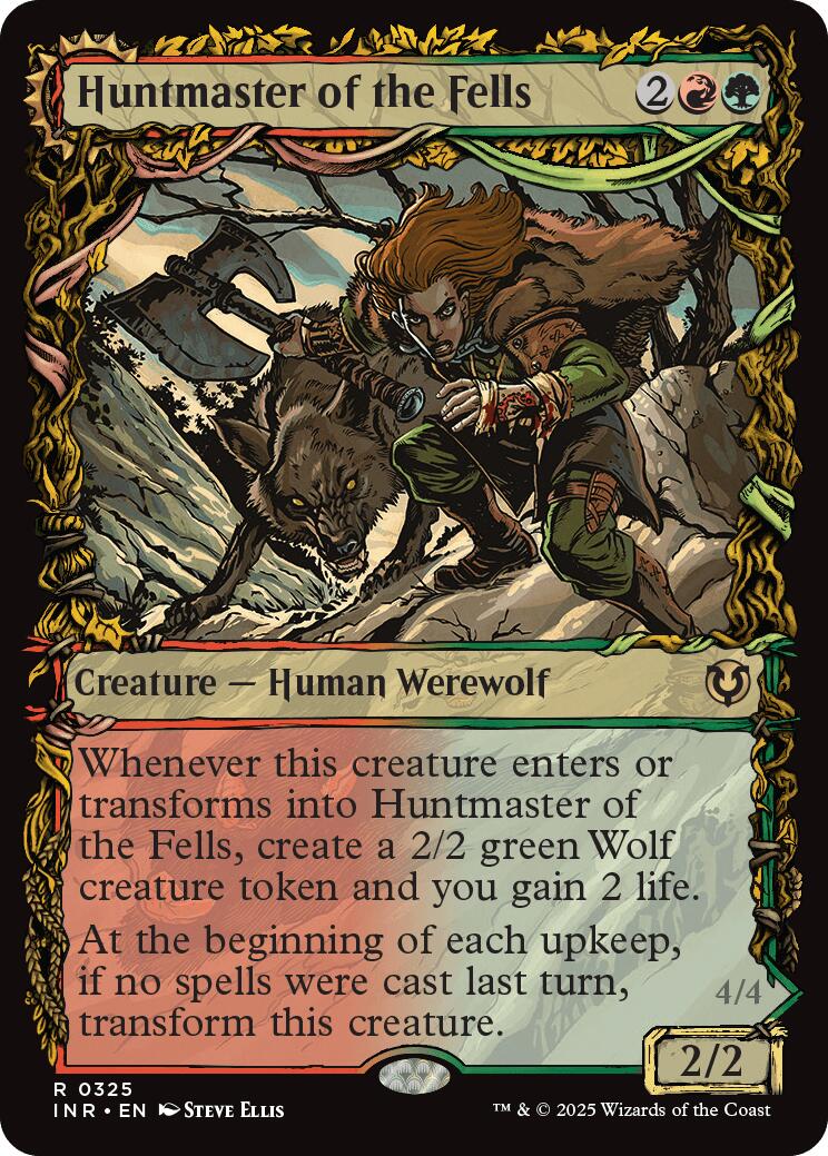 Huntmaster of the Fells // Ravager of the Fells (Showcase) [Innistrad Remastered] | Galaxy Games LLC