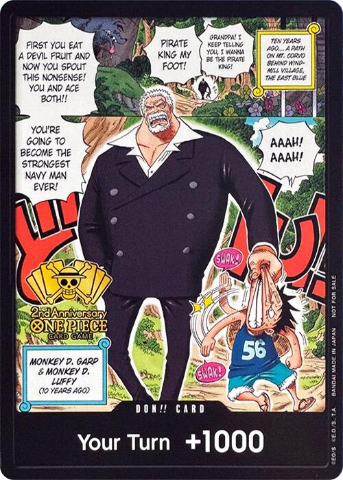 DON!! Card (2nd Anniversary Tournament) [One Piece Promotion Cards] | Galaxy Games LLC