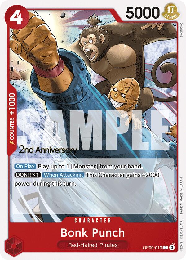Bonk Punch [Emperors in the New World: 2nd Anniversary Tournament Cards] | Galaxy Games LLC