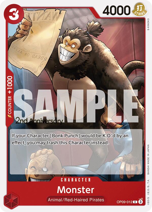 Monster [Emperors in the New World: 2nd Anniversary Tournament Cards] | Galaxy Games LLC