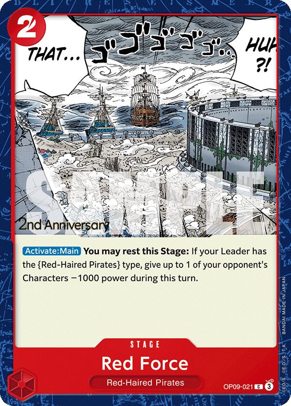 Red Force [Emperors in the New World: 2nd Anniversary Tournament Cards] | Galaxy Games LLC