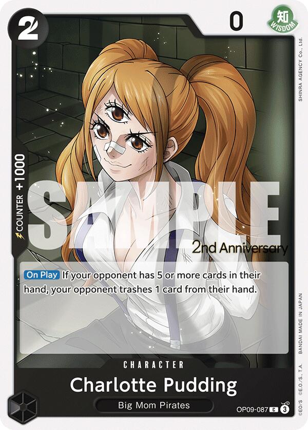 Charlotte Pudding [Emperors in the New World: 2nd Anniversary Tournament Cards] | Galaxy Games LLC