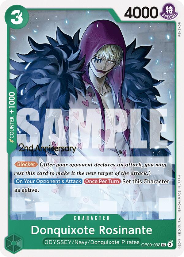 Donquixote Rosinante [Emperors in the New World: 2nd Anniversary Tournament Cards] | Galaxy Games LLC