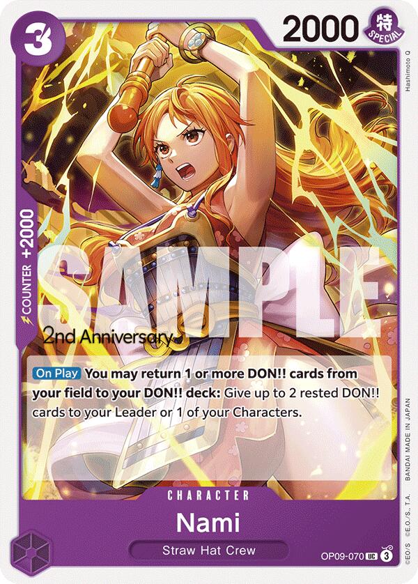 Nami [Emperors in the New World: 2nd Anniversary Tournament Cards] | Galaxy Games LLC
