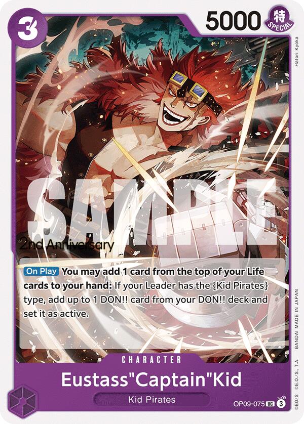 Eustass"Captain"Kid [Emperors in the New World: 2nd Anniversary Tournament Cards] | Galaxy Games LLC