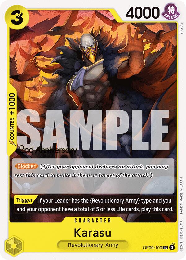Karasu [Emperors in the New World: 2nd Anniversary Tournament Cards] | Galaxy Games LLC